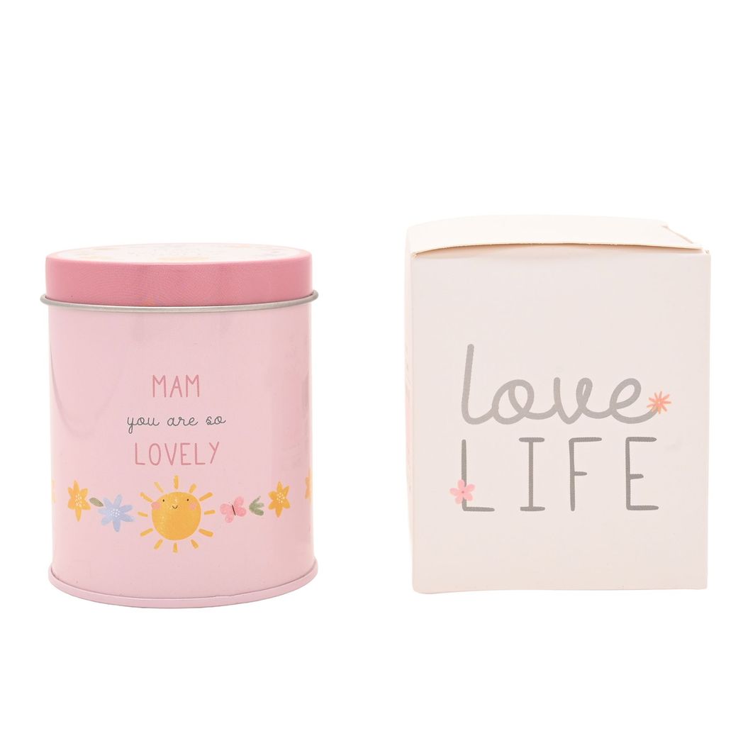 Love Life Tin Candle - Mam