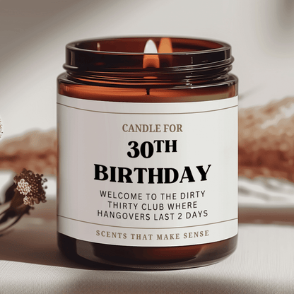 30th Birthday Candles