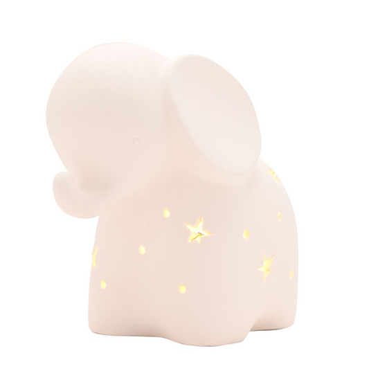 Baby Gift Ceramic Elephant Nightlight