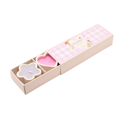 Set Of 3 Mini Candles - Mummy
