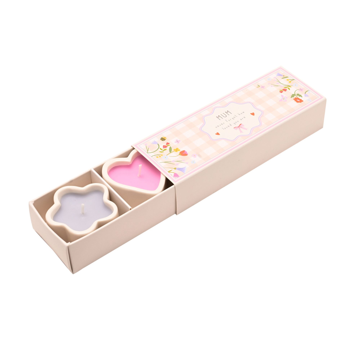 Set Of 3 Mini Candles - Mum