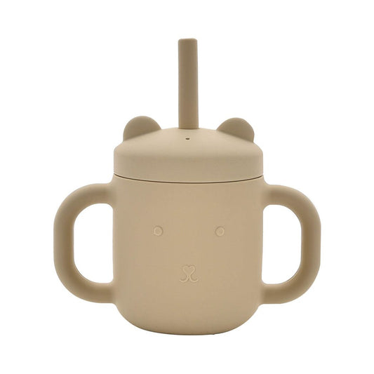 Baby Silicone Sippy Cup Natural