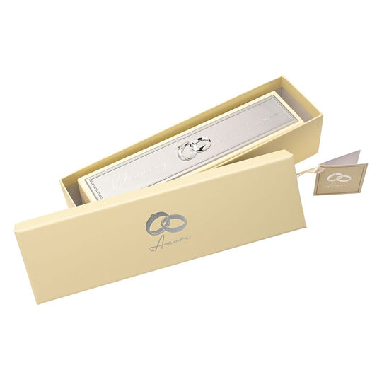 Wedding Certificate Holder with Icons & Crystals