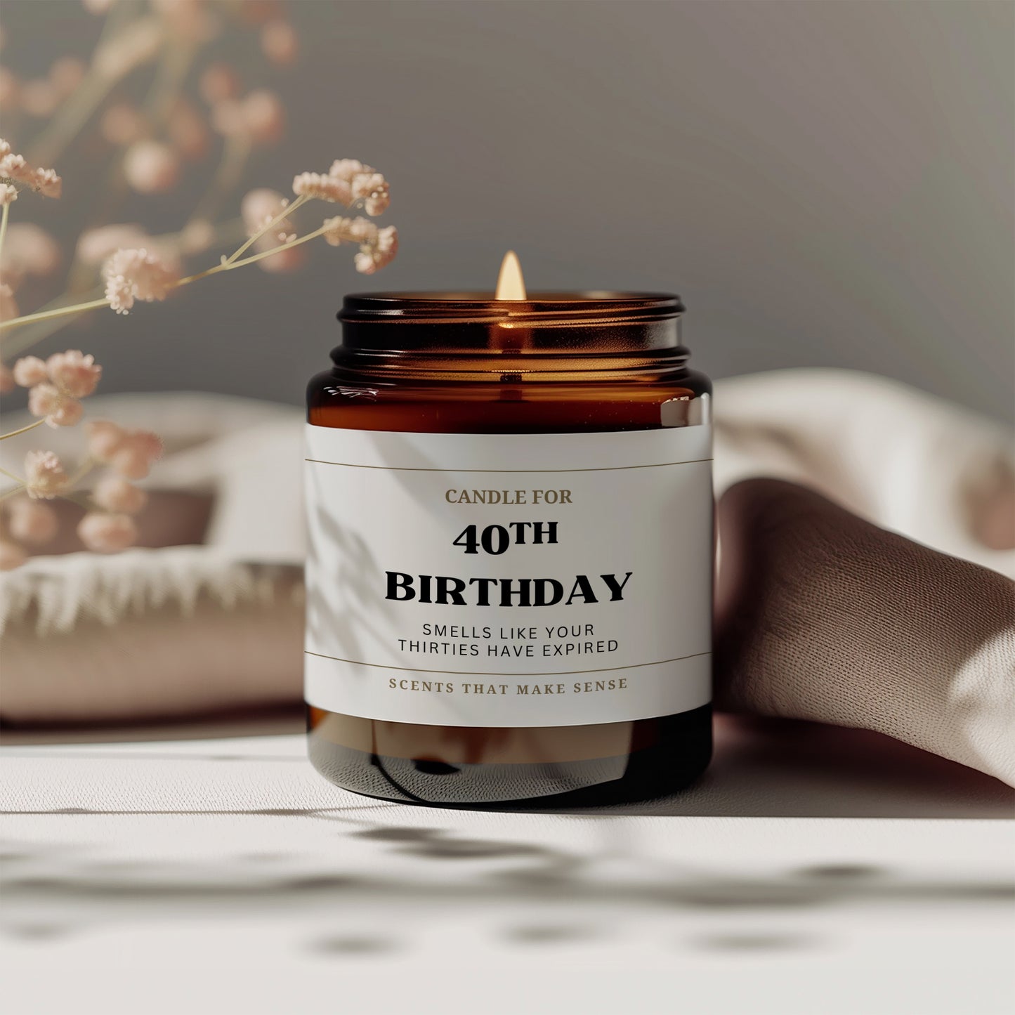 40th Birthday Candles