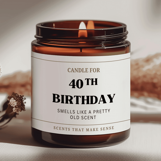 40th Birthday Candles