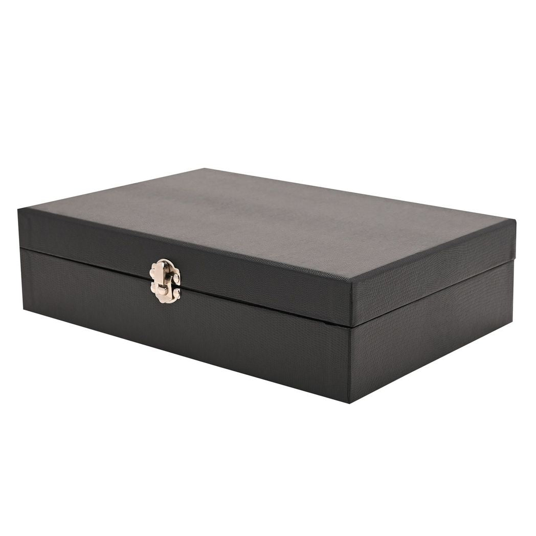 Harvey Makin Watch/Cufflink Box Holds 6 Watches/12 Cufflinks