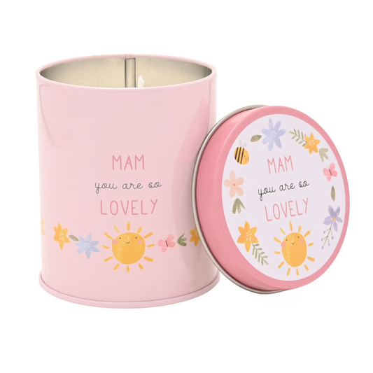 Mam Gift -  Tin Candle - Mam