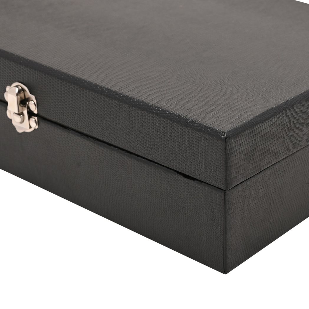Harvey Makin Watch/Cufflink Box Holds 6 Watches/12 Cufflinks