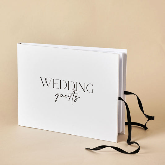 Wedding Guest Book - 'Wedding Guests'