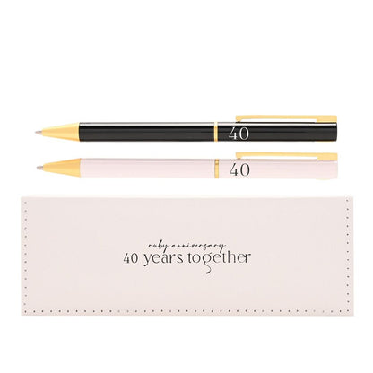 Amore Set of 2 Pens - 40 Years Together