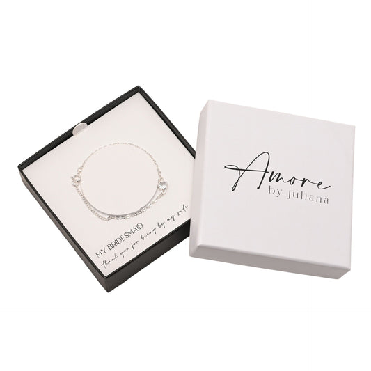 Bridesmaid Gift - Silver Plated Bracelet