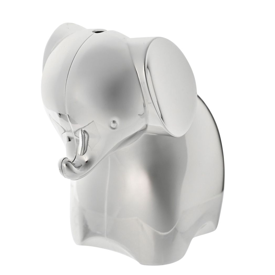 Bambino Silver Plated Elephant Money Box