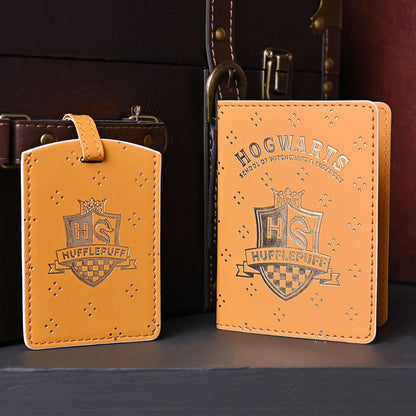Harry Potter Passport Holder & Luggage Tag - Hufflepuff