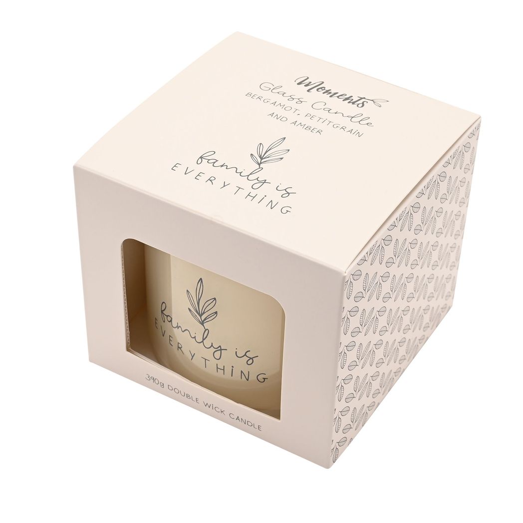 Double Wick Candle 390g - Family