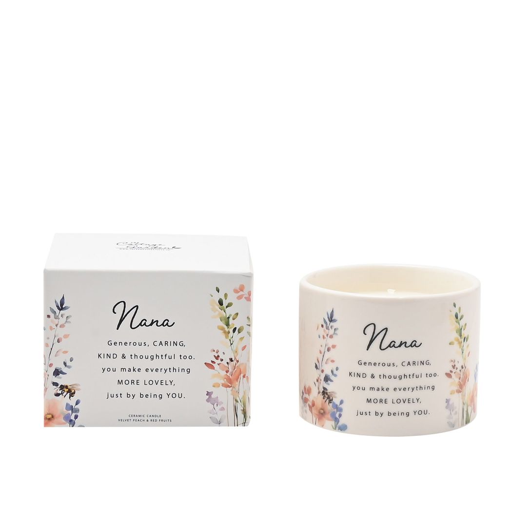 Nana Gifts - Ceramic Candle 100g - Nana
