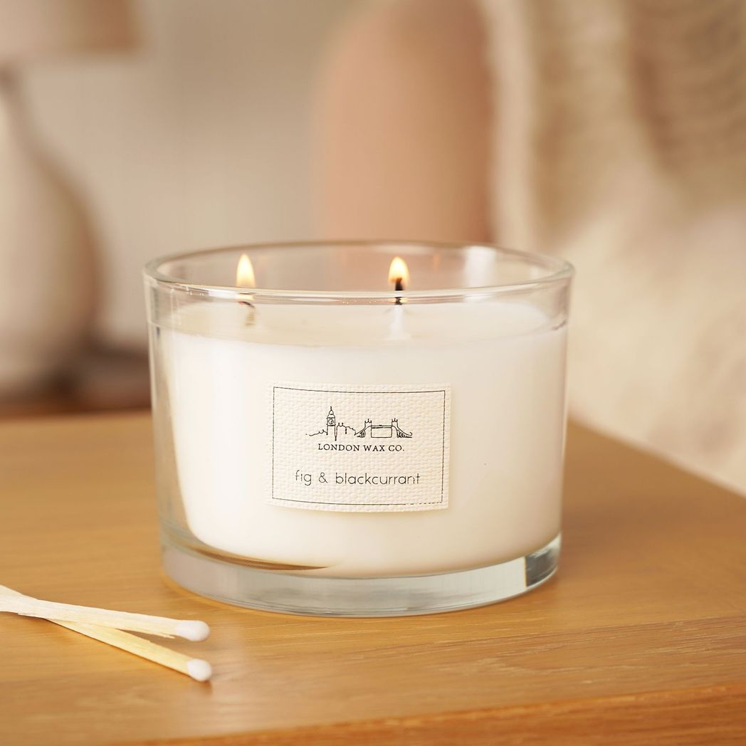 Fig & Blackcurrant Lidded Candle 368g