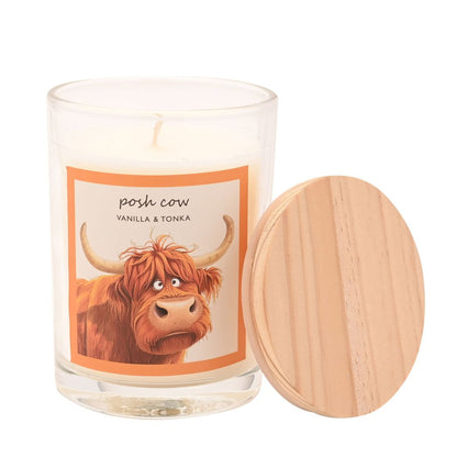 The Funny Farm Candle 250g - "Posh Cow"