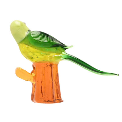 Glass Miniature Figurine - Polly Parrot