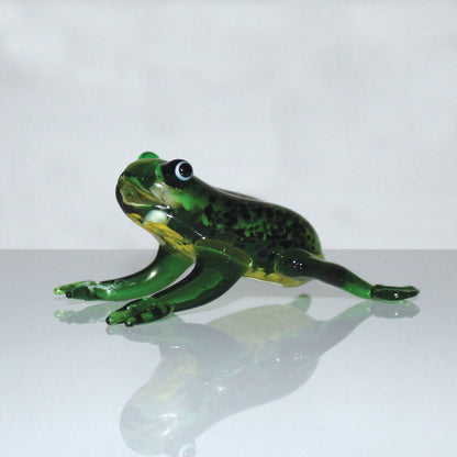 Miniature Glass Figurine - Frog