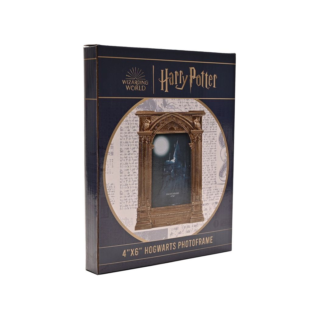 Harry Potter Gold Photo Frame Hogwarts