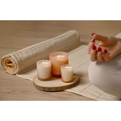 Set of 3 Votive Candles - Flow, Balance & Breathe