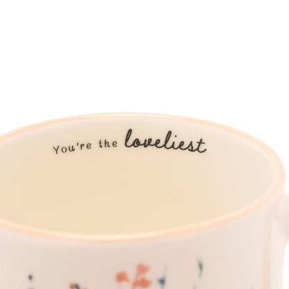 Nan Gifts - Floral Peach Mug - Nan