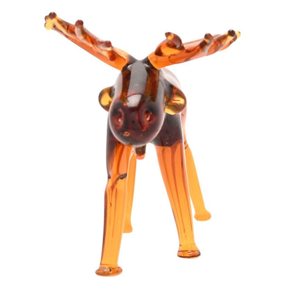 Glass Miniature Figurine - Moose