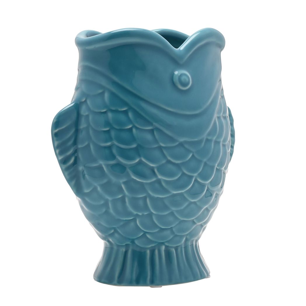 Fish Vase Light Blue