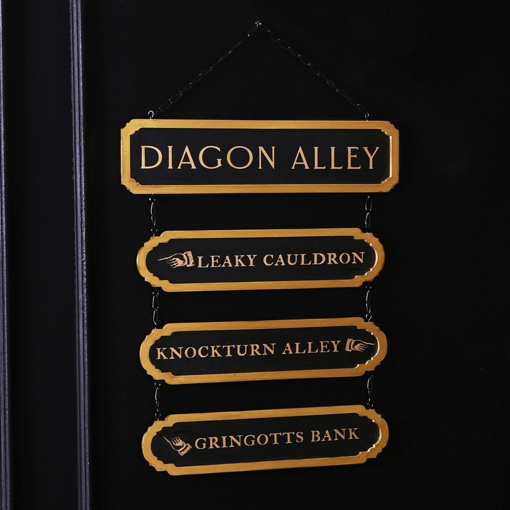 Harry Potter Street Sign Diagon Alley
