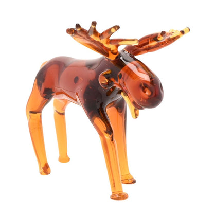Glass Miniature Figurine - Moose