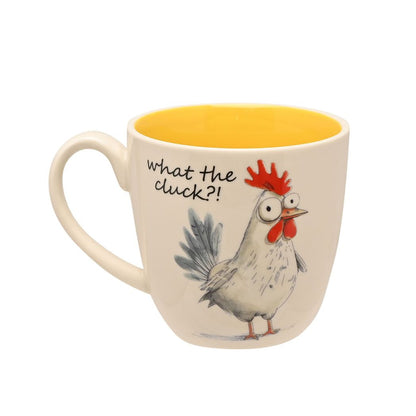 The Funny Farm Mug - "What the Cluck"