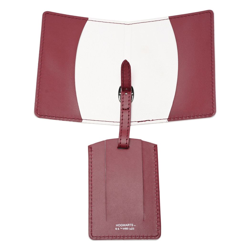 Harry Potter Passport Holder & Luggage Tag - Gryffindor