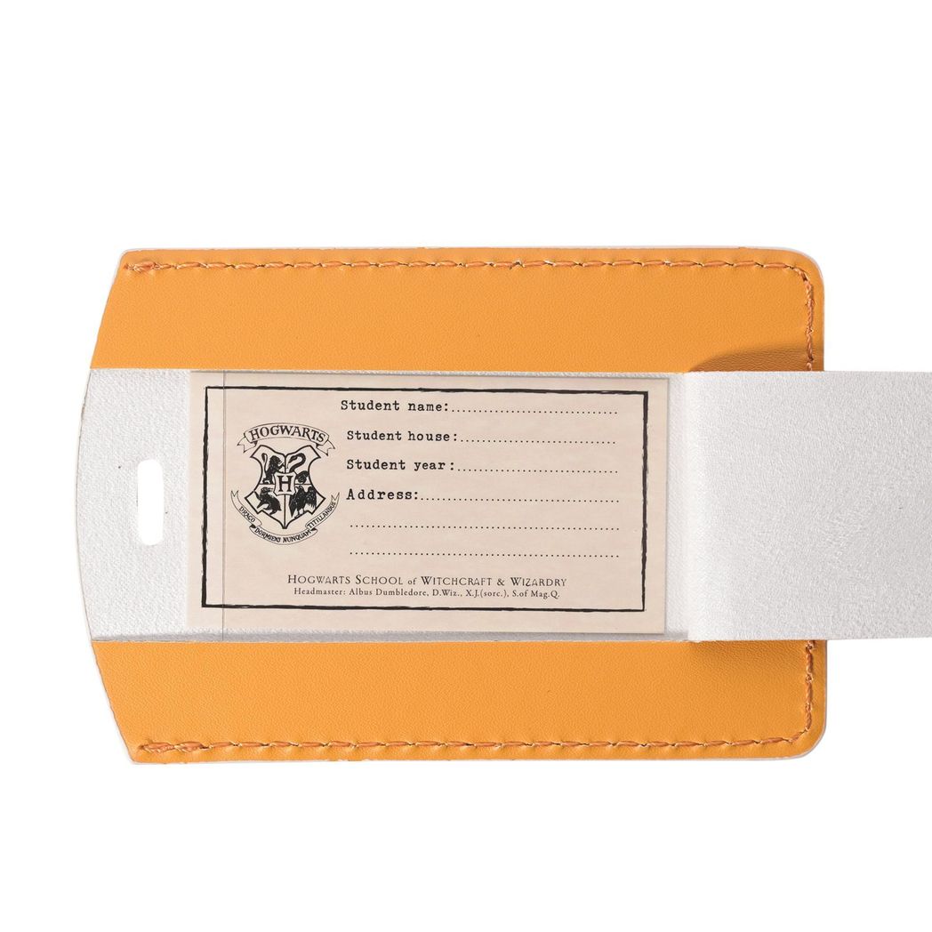 Harry Potter Passport Holder & Luggage Tag - Hufflepuff