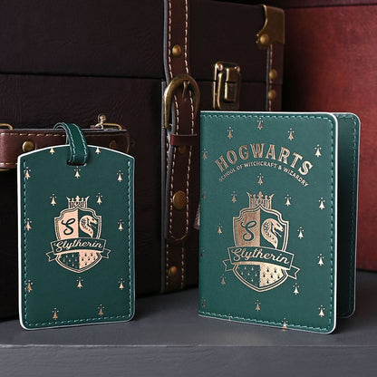 Harry Potter Passport Holder & Luggage Tag - Slytherin