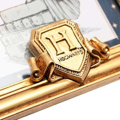 Harry Potter Gold Photo Frame Hedwig