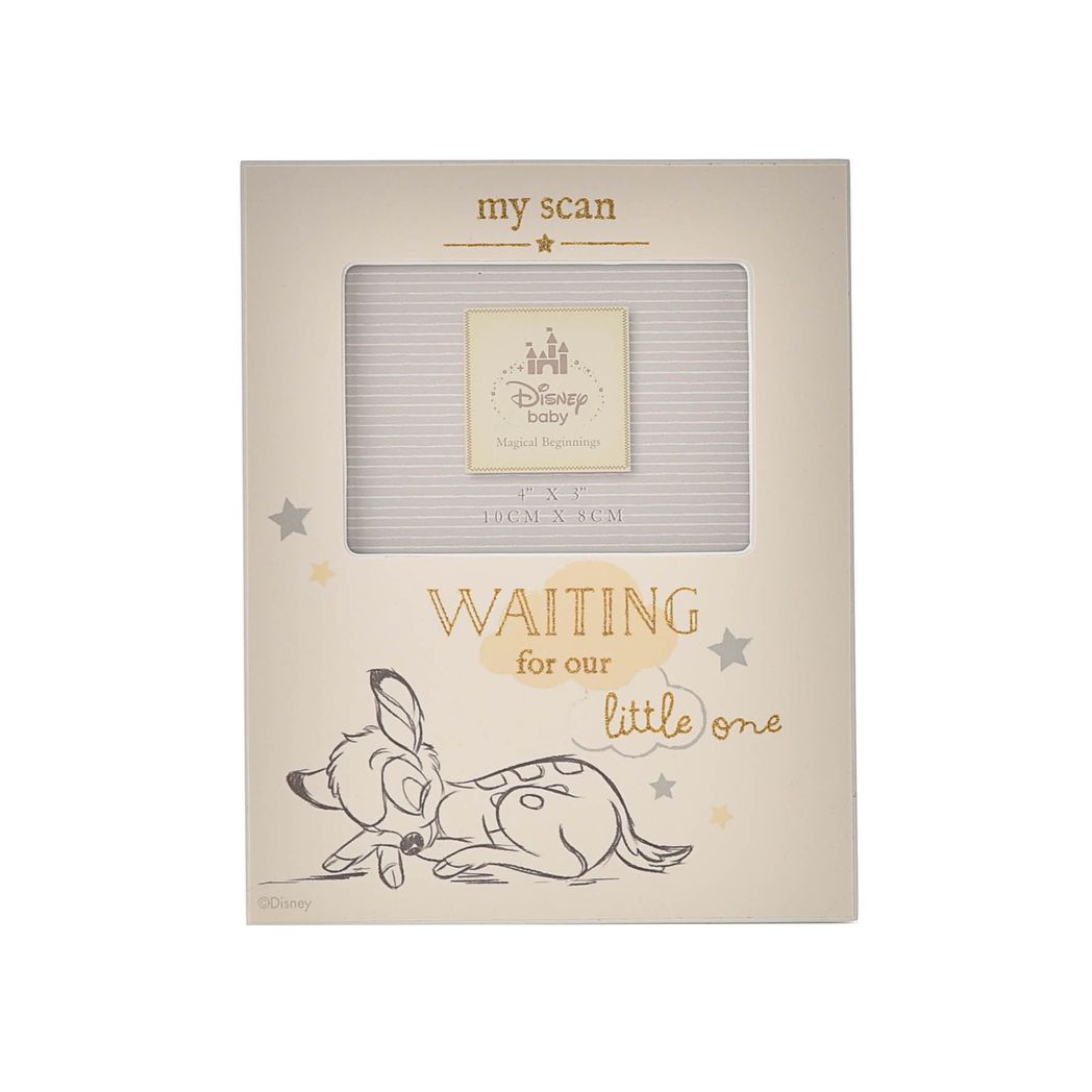 Disney Magical Beginnings Frame 4" x 3" Baby Scan - Bambi
