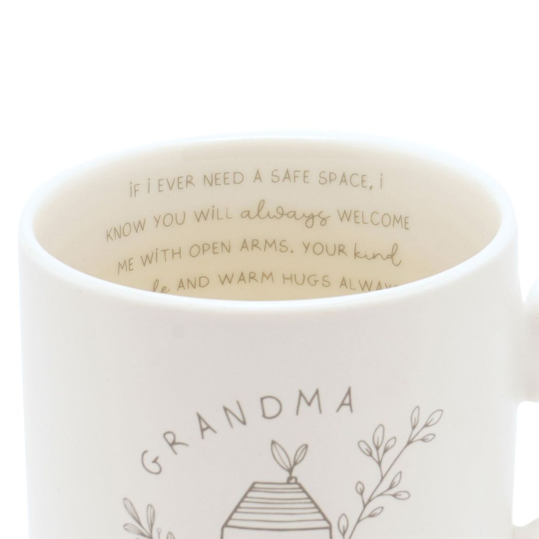 Grandmother Gifts - Mug With Inside Words - Grandma