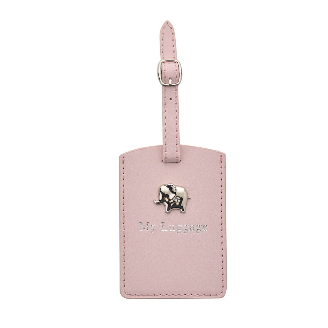 Gifts For Girls Passport Holder and Luggage Tag Set - Pink