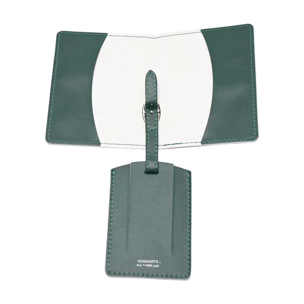 Harry Potter Passport Holder & Luggage Tag - Slytherin