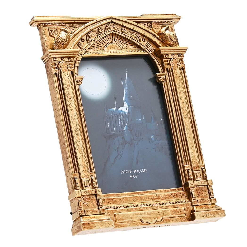Harry Potter Gold Photo Frame Hogwarts