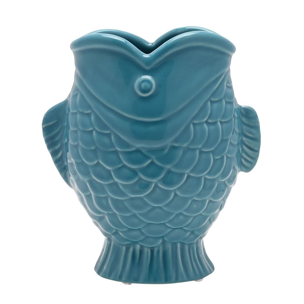 Fish Vase Light Blue