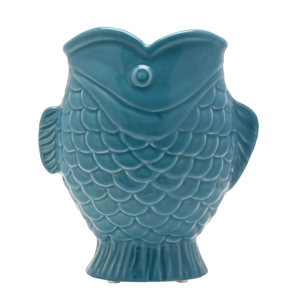 Fish Vase Light Blue