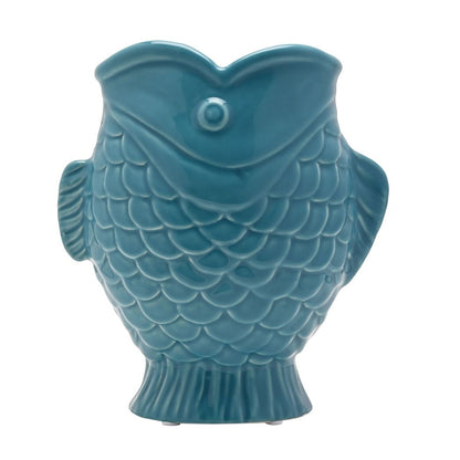 Fish Vase Light Blue