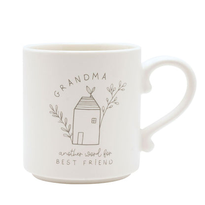Grandmother Gifts - Mug With Inside Words - Grandma