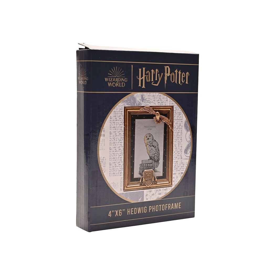 Harry Potter Gold Photo Frame Hedwig