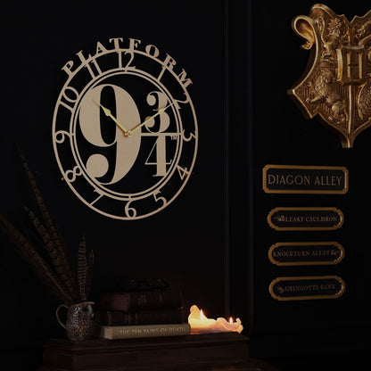 Harry Potter Wall Clock Platform 9 3/4