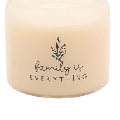 Double Wick Candle 390g - Family