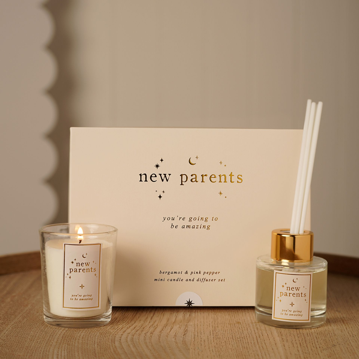 Bambino Diffuser & Candle Set - New Parents