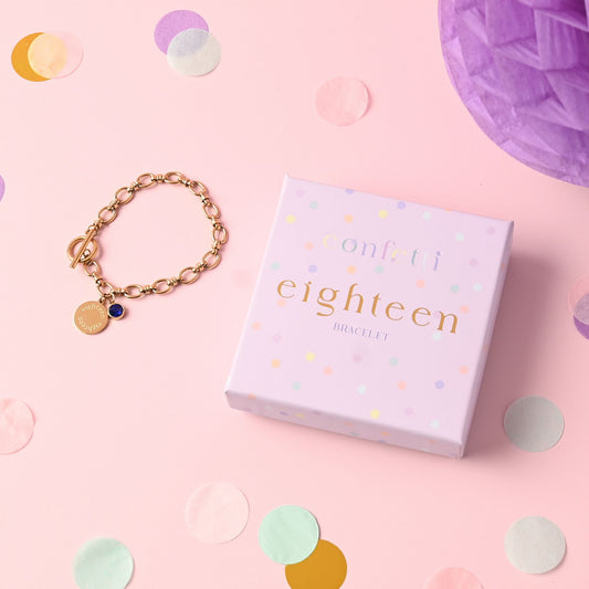 18th Birthday Gift For Her Milestone Bracelet