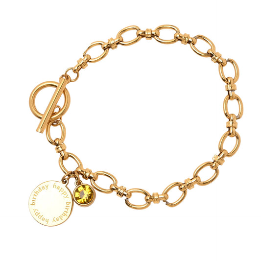 Birthday Gift For Her Bracelet - Happy Birthday